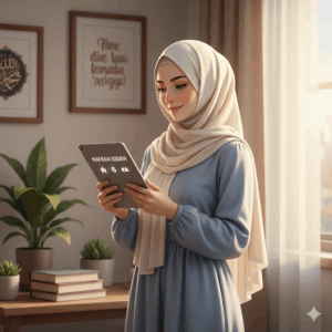 Seorang wanita memahami apa itu nafkah iddah setelah perceraian
